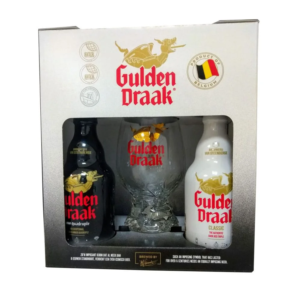 GULDEN DRAAK COFFRET 2X33CL + 1 VERRE